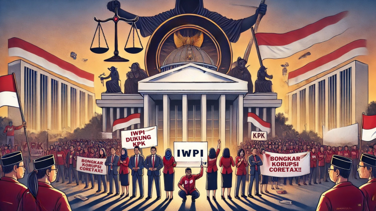 IWPI - IWPI Dukung KPK Usut Dugaan Korupsi Mega Proyek Coretax Senilai Rp1,3 Triliun