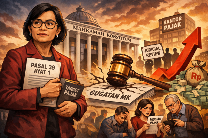 Sri Mulyani Inisiator Pasal yang Digugat di MK, Diduga Untuk Amankan Target Pajak