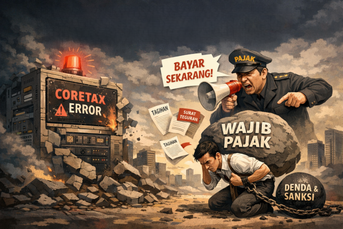 Integritas yang Dipaksakan: Ketika Kegagalan Coretax Dibebankan kepada Wajib Pajak